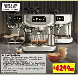 JB Hi-Fi The Oracle Dual Boiler Breville offer