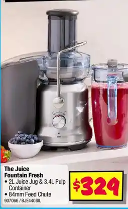 JB Hi-Fi The Juice Fountain Fresh offer