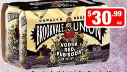Liquor Stax Brookvale Union Vodka Pub Soda offer