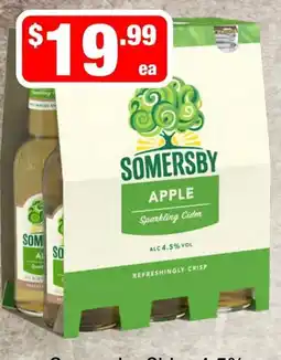 Liquor Stax Somersby Apple Sparkling Cider offer