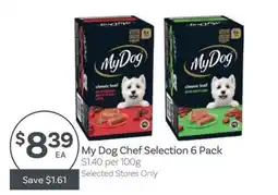 IGA My Dog Chef Selection 6 Pack offer