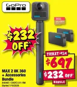 JB Hi-Fi GoPro MAX 2 8K 360 offer