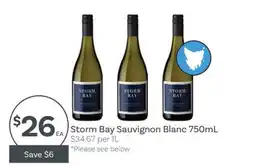 IGA Storm Bay Sauvignon Blanc offer