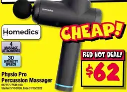 JB Hi-Fi Homedics Physio Pro Percussion Massager offer