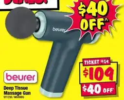 JB Hi-Fi beurer Deep Tissue Massage Gun offer