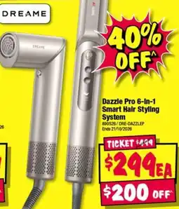 JB Hi-Fi DREAME Dazzle Pro 6-in-1 Smart Hair Styling System offer
