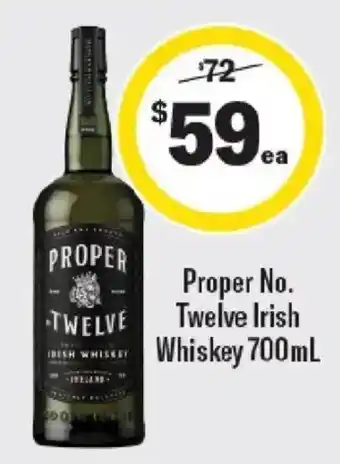 Proper No. Twelve Irish Whiskey