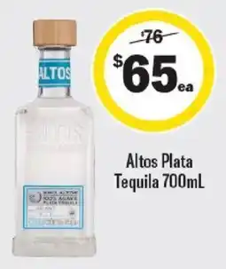 Liquorland Altos Plata Tequila offer
