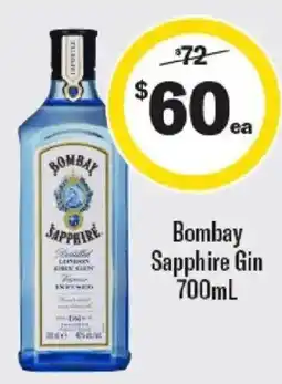 Liquorland Bombay Sapphire Gin offer