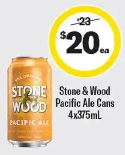 Liquorland Stone & Wood Pacific Ale Cans offer