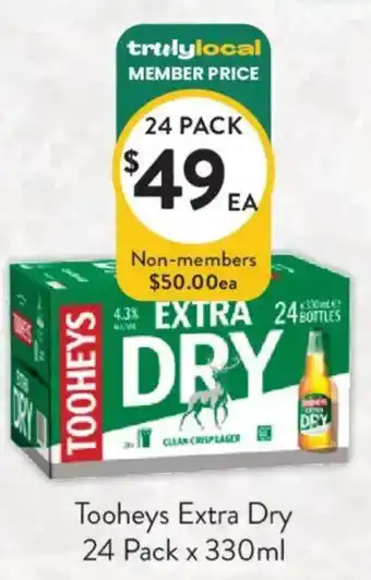 Tooheys Extra Dry