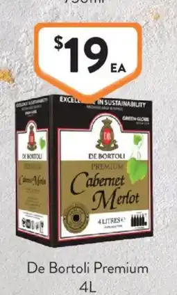 Foodworks De Bortoli Premium Cabernet Merlot offer