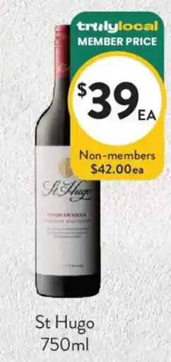 Foodworks St Hugo offer