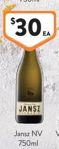 Foodworks Jansz NV offer