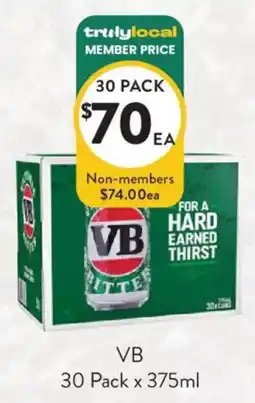 Foodworks VB offer