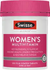 Amcal Pharmacies Swisse Ultivite Multivitamin Women’s 120 Tablets offer