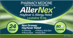 Amcal Pharmacies AllerNex 80 Tablets offer