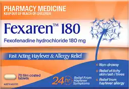 Amcal Pharmacies Fexaren 180mg 70 Tablets offer