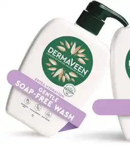 Amcal Pharmacies DermaVeen Extra Hydration Gentle Soap-Free Wash offer