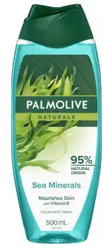 Amcal Pharmacies Palmolive Naturals Sea Mineral Body Wash offer