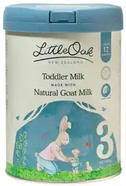 Amcal Pharmacies LittleOak Natural Goat Milk Toddler Milk with Olive Oil Stage 3 offer