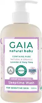 Amcal Pharmacies Gaia Natural Baby Sleeptime Wash offer