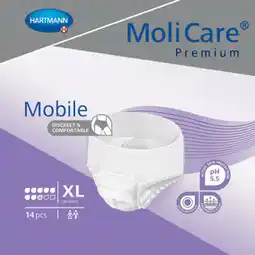Amcal Pharmacies Molicare Premium Mobile 8D Extra Large offer