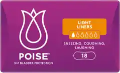 Amcal Pharmacies Poise Light Liners offer