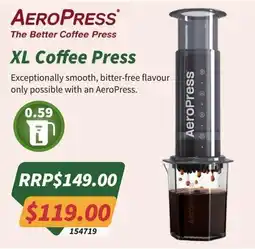 Tentworld AeroPress XL Coffee Press offer