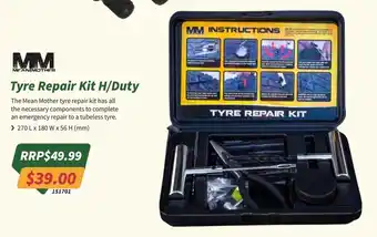 Tyre Repair Kit H/Duty Mean Mother