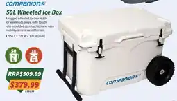Tentworld Companion 50L Wheeled Ice Box offer