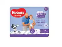Good Price Pharmacy Huggies Nappy Pants Junior 24 Pack - Boys offer