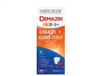 Demazin Kids Cough + Cold Relief Grape Syrup 200ml