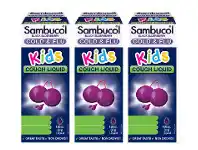 Direct Chemist Outlet Sambucol Kids Cold & Flu Cough Liquid 120ml offer