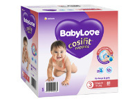 BIG W BabyLove Cosifit Jumbo Nappies - 6-11kg Crawler 81 Pack offer