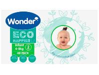 BIG W Wonder Eco Infant Nappies 48 Pack offer