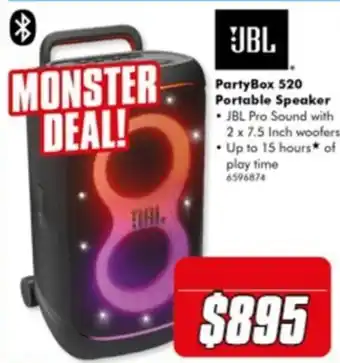 JBL PartyBox 520 Portable Speaker
