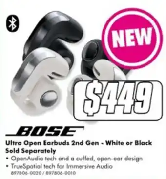 Bose Ultra Open Earbuds 2nd Gen