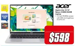 The Good Guys Acer Aspire Lite 14 14" Laptop offer