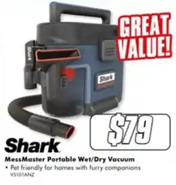 The Good Guys Shark MessMaster Portable Wet/Dry Vacuum offer