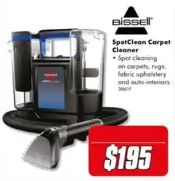 The Good Guys Bissell SpotClean Carpet Cleaner offer
