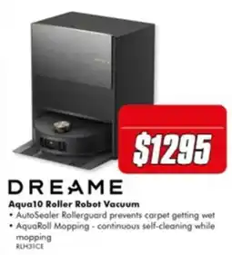 The Good Guys DREAME Aqua10 Roller Robot Vacuum offer
