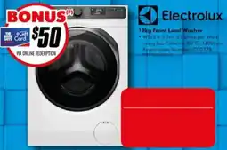 The Good Guys Electrolux 10kg Front Load Washer offer