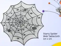 Choice The Discount Store Starry Spider Web Tablecloth offer