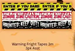 Choice The Discount Store Warning Fright Tapes offer