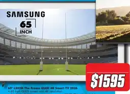 The Good Guys SAMSUNG 65" LS03H The Frame QLED 4K Smart TV 2026 offer