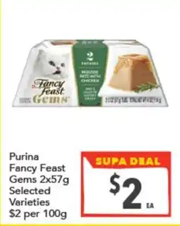 Supa Valu Purina Fancy Feast Gems offer