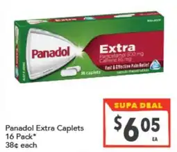 Supa Valu Panadol Extra Caplets offer