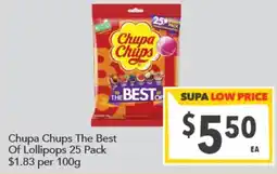 Supa Valu Chupa Chups The Best Of Lollipops offer