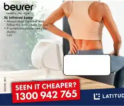 The Good Guys Beurer XL Infrared Lamp offer